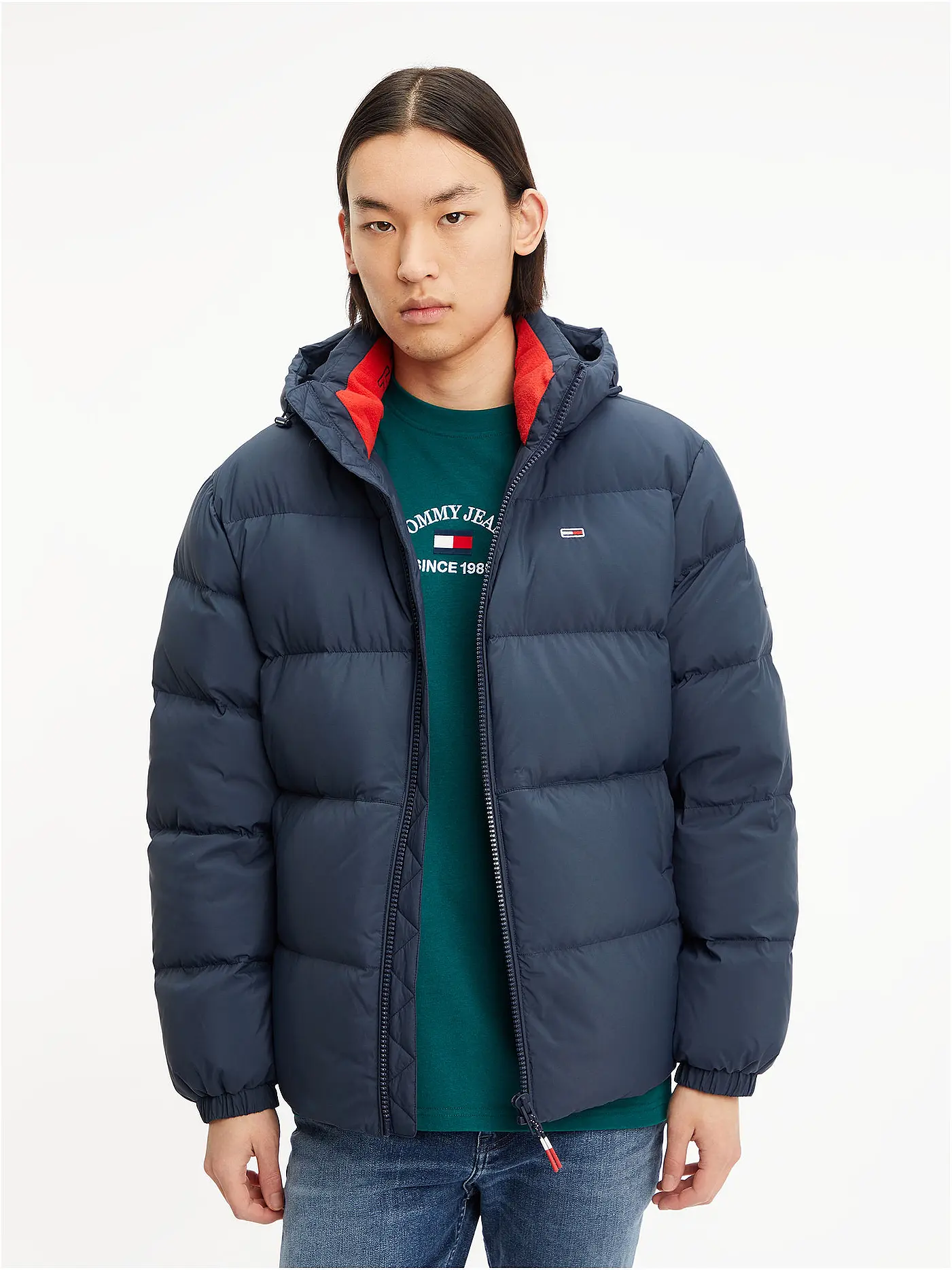 TOMMY JEANS | Daunenjacke ESSENTIAL | blau